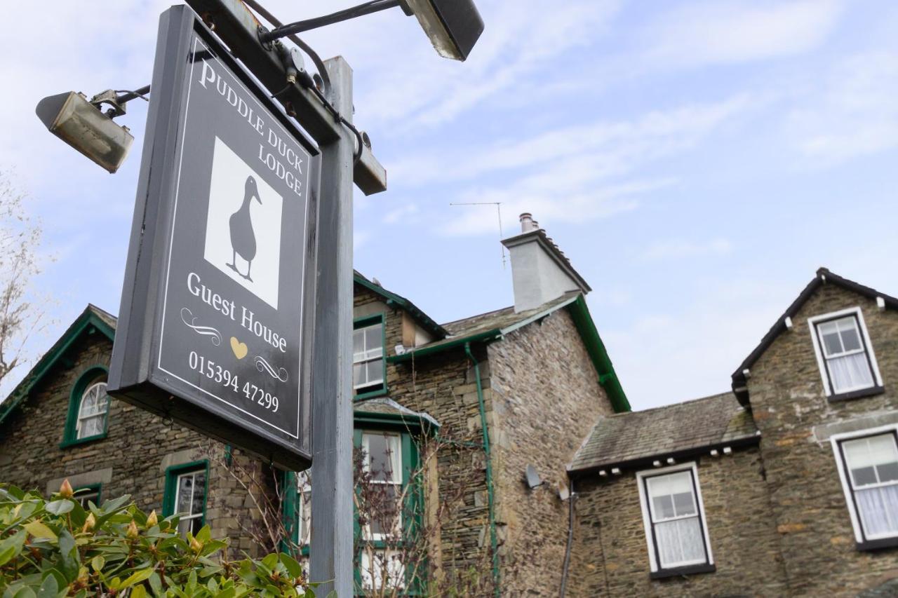 Puddle Duck Lodge - Adults Only Bowness-on-Windermere Exteriör bild